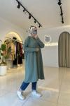 Triko Tunik Mint Yeşili