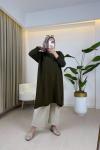 Triko Tunik Haki