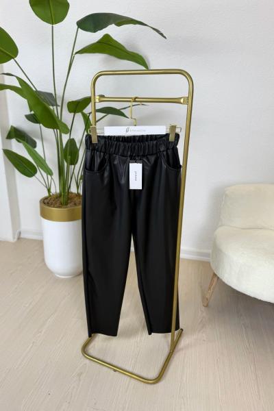 Ursa Deri Pantolon Siyah