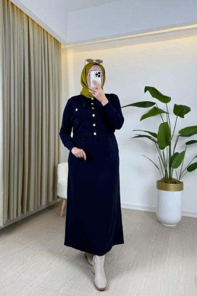 Ursula Merserize Takım Lacivert