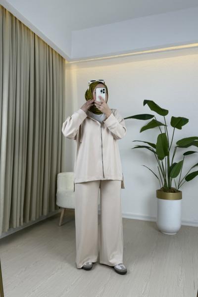 Vual Qupra Takım Bej