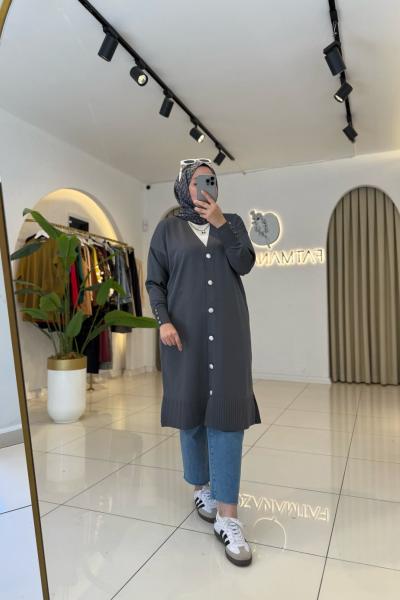 Vuala Merserize Hırka Antrasit