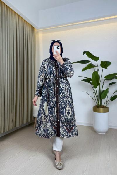 Zerda Gömlek Lacivert