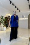 Leydia Blazer Ceket Mavi