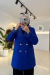 Leydia Blazer Ceket Mavi