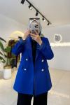 Leydia Blazer Ceket Mavi