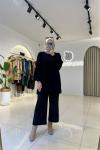 Nilüfer Triko Lacivert Lacivert