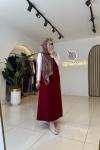 İp Askılı Jile Bordo Bordo