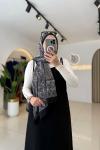 İp Askılı Jile Siyah Siyah
