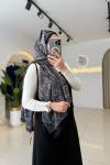 İp Askılı Jile Siyah Siyah