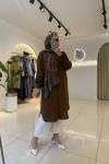 Asel Gömlek Kahverengi Kahverengi