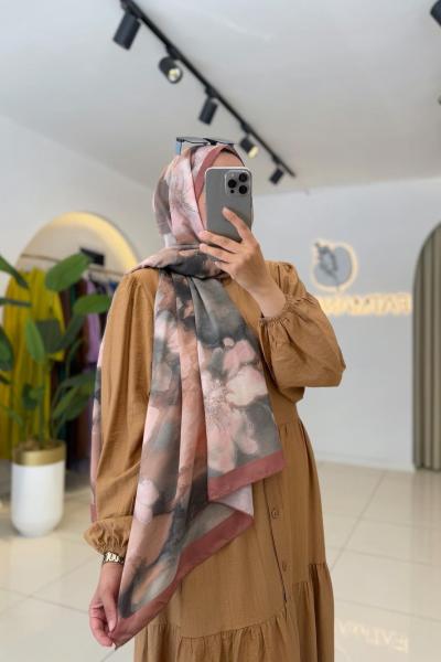 Batik Şal Kiremit Haki Kiremit