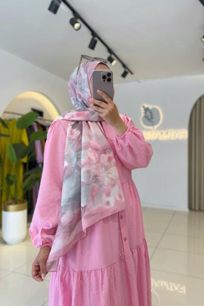 Batik Şal Pembe Pembe