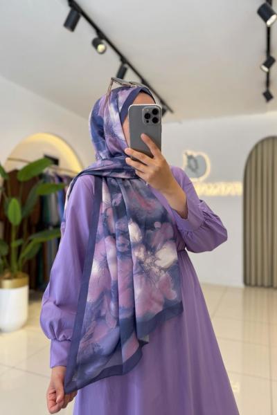 Batik Şal Mor Mor