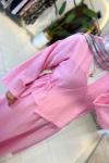 Kimono Takım Pembe Pembe