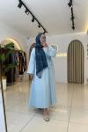 Kimono Takım Mavi Mavi
