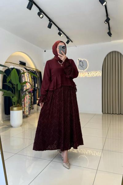 Benan Takım Bordo Bordo