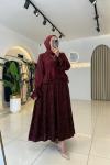 Benan Takım Bordo Bordo