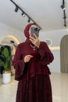 Benan Takım Bordo Bordo