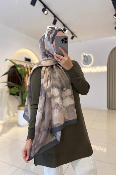 Batik Şal Vizon Haki Vizon