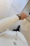 Premium Hırka Beyaz Beyaz