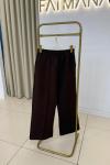 Bilek Boy Scuba Pantalon Acı Kahve Acı Kahve
