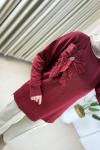 Dessa Merserize Tunik Bordo Bordo
