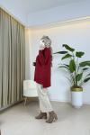 Dessa Merserize Tunik Bordo Bordo