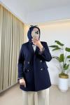 Leydia Blazer Ceket Lacivert Lacivert