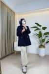 Leydia Blazer Ceket Lacivert Lacivert
