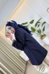 Leydia Blazer Ceket Lacivert Lacivert