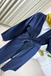 Kot Kimono Lacivert Lacivert
