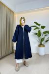 Kot Kimono Lacivert Lacivert