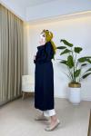 Kot Kimono Lacivert Lacivert