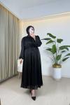 Larisa Elbise Siyah Siyah