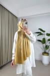 Almira Desen Şal Gold Gold