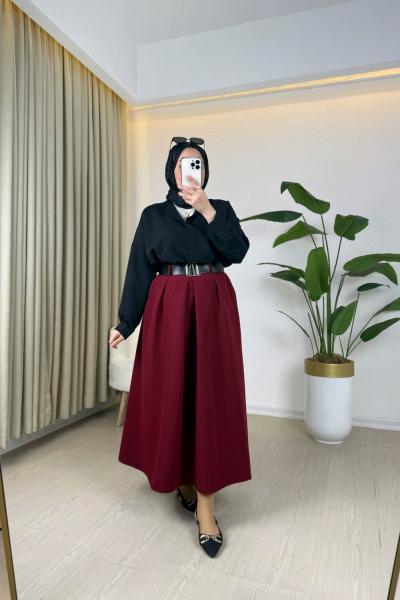 Lena Etek Bordo Bordo