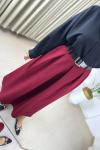 Lena Etek Bordo Bordo