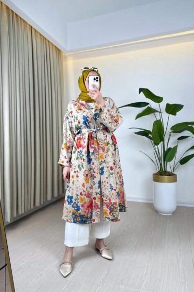 Rena Kimono Turuncu Turuncu
