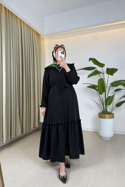Karren Elbise Siyah Siyah