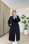 Saye Trench Siyah