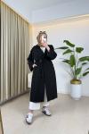 Saye Trench Siyah