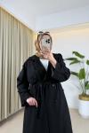 Saye Trench Siyah