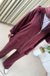 Esla Tensel Takım Bordo Bordo