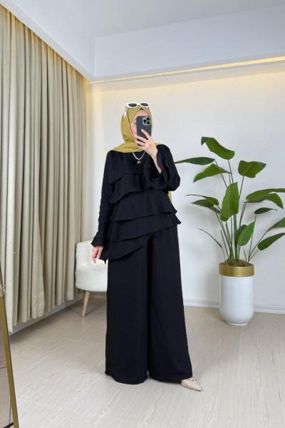 Stella Takım Siyah Siyah