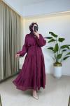 Loda Elbise Mürdüm Mürdüm
