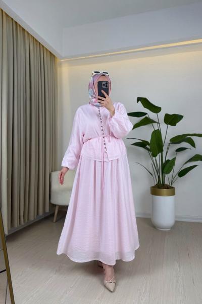 Yeşim Takım Pembe Pembe