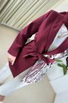 Erda Ceket Bordo Bordo