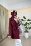 Erda Ceket Bordo Bordo
