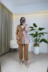 Erda Ceket Camel Camel